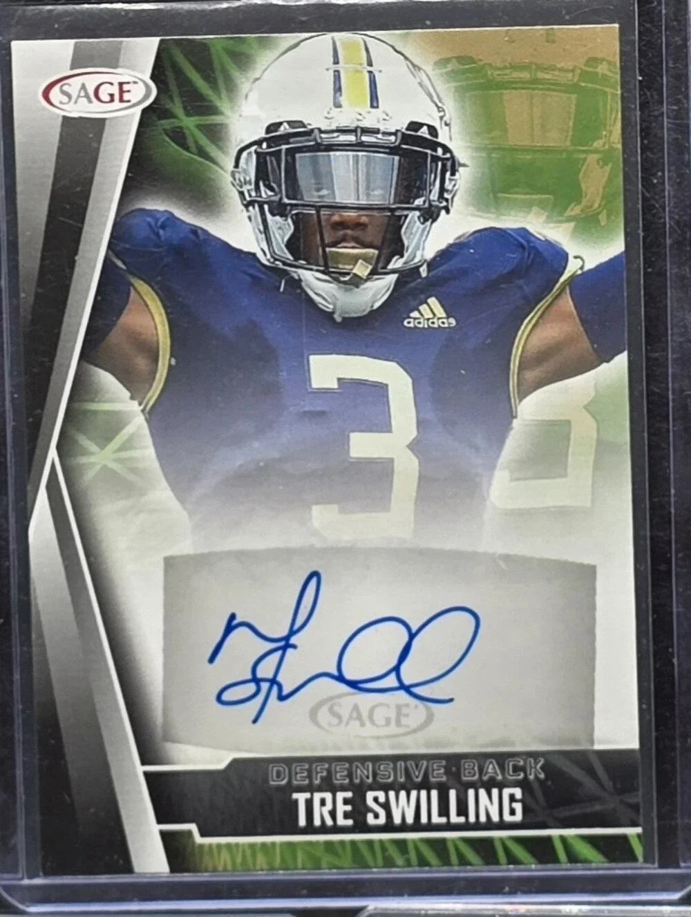 Lot Of 8 Autographed Sports Cards